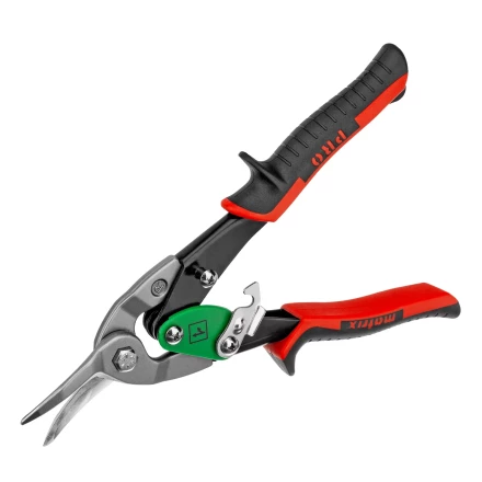 Ножницы по металлу Matrix, 250 мм, правый рез, сталь CRMO, двухкомпонентные рукоятки, PRO 78324 купить в Ноябрьске