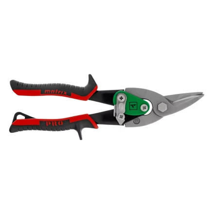 Ножницы по металлу Matrix, 250 мм, правый рез, сталь CRMO, двухкомпонентные рукоятки, PRO 78324 купить в Ноябрьске