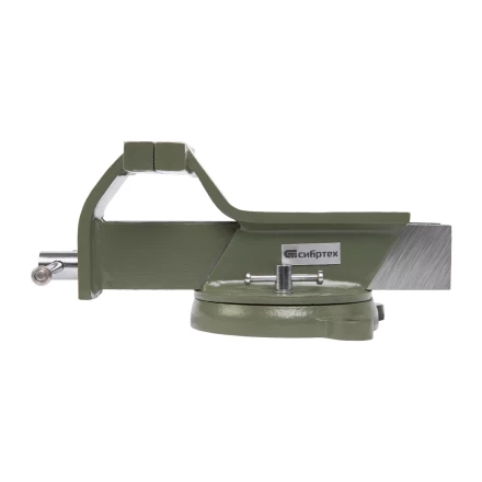 Тиски слесарные Сибртех 18619, 125 мм, стальные, поворотные купить в Ноябрьске