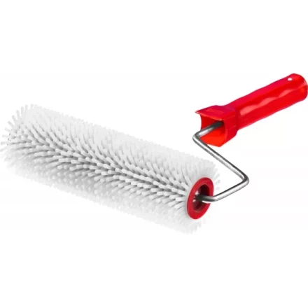 Валик игольчатый ЗУБР &quot;МАСТЕР&quot; для наливных полов в сборе, пластмассовые иглы 13мм, 72х200мм 03952-20 купить в Ноябрьске