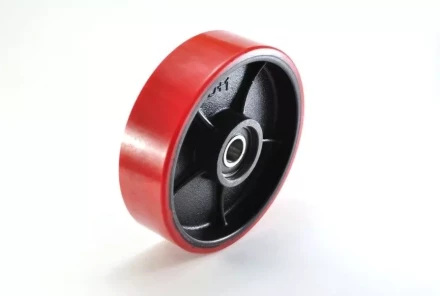 Колесо полиуретан 65х70 мм с подшипником для тележек гидравлических RHP/CW РОССИЯ 1045360 купить в Ноябрьске