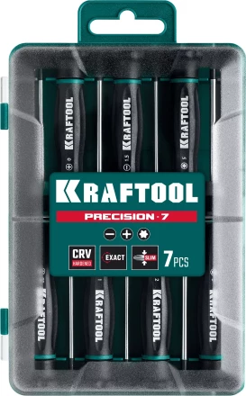 Набор отверток для точных работ KRAFTOOL Precision 7 25686 купить в Ноябрьске