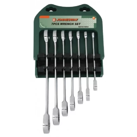 Набор ключей комбинированных трещоточных 10-19мм 7предметов Jonnesway W45107S 47741 купить в Ноябрьске