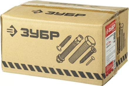 Саморезы ЗУБР с прессшайбой по листовому металлу до 0,9 мм, PH2, 4,2х76 мм, 2000шт 4-300190-42-076 купить в Ноябрьске