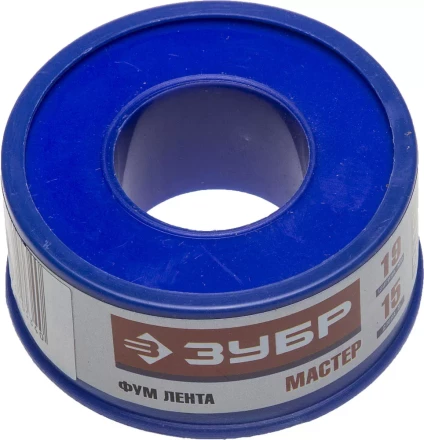 Фумлента ЗУБР &quot;МАСТЕР&quot;, плотность 0,40 г/см3, 0,1ммх19ммх15м 12373-19-040 купить в Ноябрьске