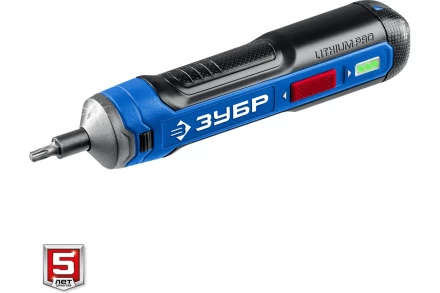 ЗУБР ZUBR GO 4 Vmax, аккумуляторная отвертка, кейс, 33 биты, Профессионал (PSD-4S) купить в Ноябрьске