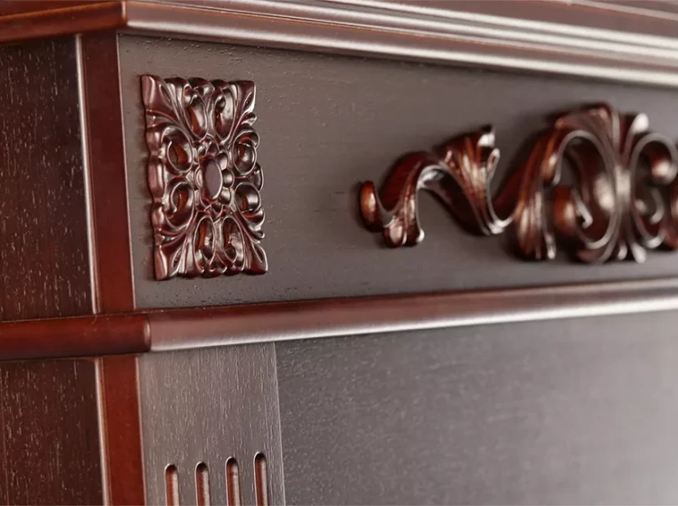 Портал для электрического камина Electrolux Noce 25 шпон темный дуб купить в Ноябрьске