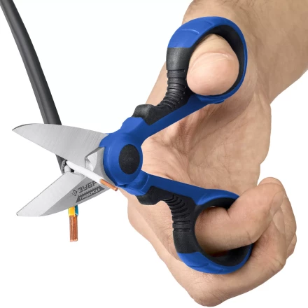ЗУБР Универсал, 145 мм, ножницы электрика универсальные, Профессионал (23357) купить в Ноябрьске