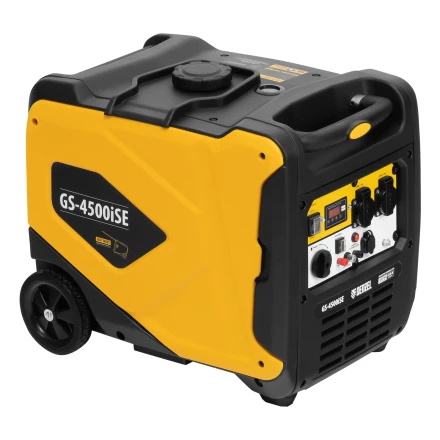 Генератор инверторный GS-4500iSE, 4,5 кВт, 230 В, закрытый корпус,электростартер// Denzel 94714 купить в Ноябрьске