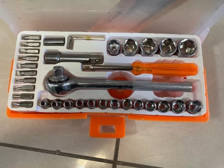 Набор автослесарно-монтажный 36 предметов SPARTA 13541 купить в Ноябрьске