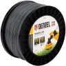 Леска для триммера двухкомпонентная круглая, 2,4мм х 192м, на DIN катушке EXTRA CORD// Denzel 96808 купить в Ноябрьске