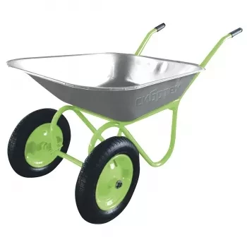 Тачка садовая двухколесная облегченная объем 65 л СИБРТЕХ 68962 купить в Ноябрьске