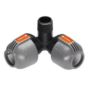Соединитель L-образный 25 мм x 3/4&quot;-наружная резьба GARDENA купить в Ноябрьске