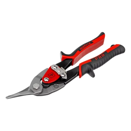 Ножницы по металлу Matrix, 250 мм, левый рез, сталь CRMO, двухкомпонентные рукоятки, PRO 78326 купить в Ноябрьске