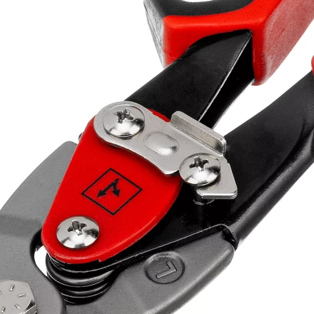 Ножницы по металлу Matrix, 250 мм, левый рез, сталь CRMO, двухкомпонентные рукоятки, PRO 78326 купить в Ноябрьске