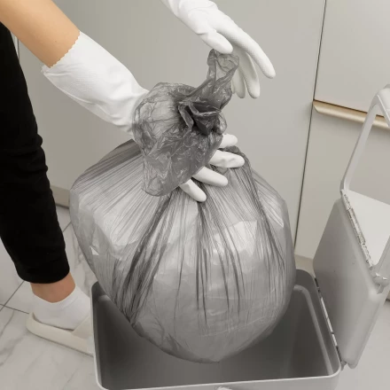 Пакеты для мусора 60 л x 50 шт. серые, Home Palisad 927125 купить в Ноябрьске