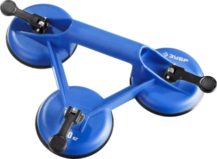 Стеклодомкрат ЗУБР &quot;ПРОФЕССИОНАЛ&quot; пластиковый, профессиональный, тройной, 140кг 3372-3_z01 купить в Ноябрьске