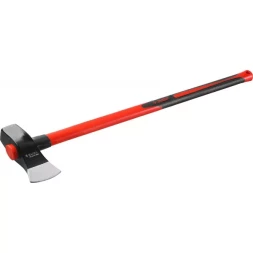 Колун ЗУБР "МАСТЕР" кованый с двухкомпонентной фиберглассовой рукояткой, 3,6кг/900мм 20623-36