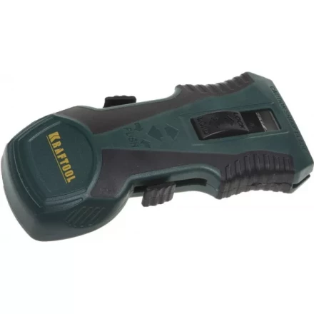 Скребок &quot;Safety&quot; 2 в 1, KRAFTOOL 08543, двухкомпонентный корпус, тип лезвия H01, пластиковое лезвие в комплекте 8543 купить в Ноябрьске