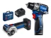 ЗУБР КОМПАКТ #5, набор: дрель-шуруповерт + мини УШМ, BRUSHLESS, 12 В, 45 Н·м, 2 АКБ тип Т7 (4 и 2 А·ч), кейс, Профессионал (DB-121-42AB) купить в Ноябрьске