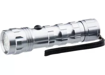 Фонарик светодиодный, алюминиевый корпус, влагозащищённый, 12 Led, 3хААА, Stern 90501 купить в Ноябрьске