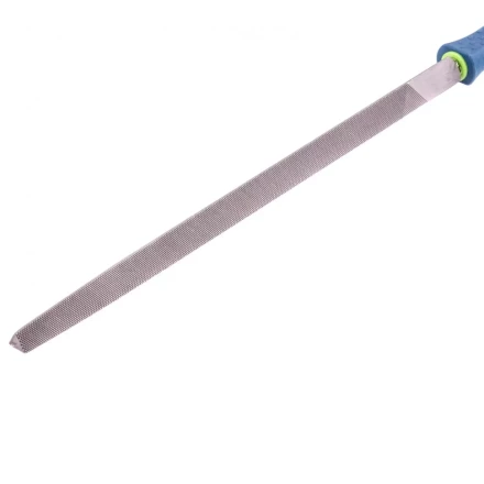 Напильник 300 мм трехгранный двухкомпонентная рукоятка №2 Сибртех 16031 купить в Ноябрьске