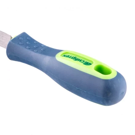 Напильник 300 мм трехгранный двухкомпонентная рукоятка №2 Сибртех 16031 купить в Ноябрьске