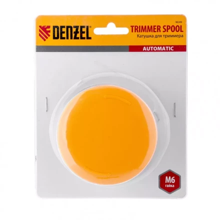 Катушка триммерная автоматическая для Denzel TE-650 гайка M6 Denzel 96349 купить в Ноябрьске
