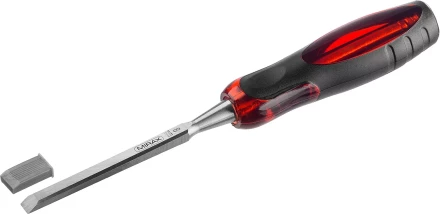 Стамеска MIRAX с двухкомпонентной прозрачной рукояткой, 8мм 1810-08 купить в Ноябрьске