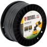 Леска для триммера двухкомпонентная круглая, 2,7мм х 151м, на DIN катушке EXTRA CORD// Denzel 96809 купить в Ноябрьске