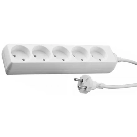 Удлинитель СВЕТОЗАР электрический, 5 гнезд, 3м SV-55050-3 купить в Ноябрьске