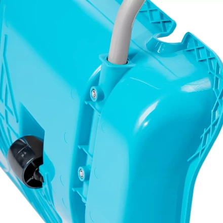 Скрепер для уборки снега Palisad 61800, полипропилен, колеса, 750х445х1275 мм, рукоятка с ПВХ, LUXE купить в Ноябрьске