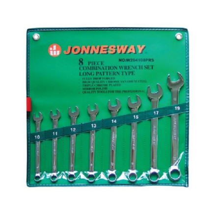 Набор ключей комбинированных удлиненных 10-19мм 8предметов Jonnesway W264108PRS 47376 купить в Ноябрьске