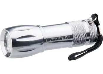 Фонарик светодиодный, алюминиевый корпус, влагозащищённый, 9Led, 3хААА, Stern 90502 купить в Ноябрьске