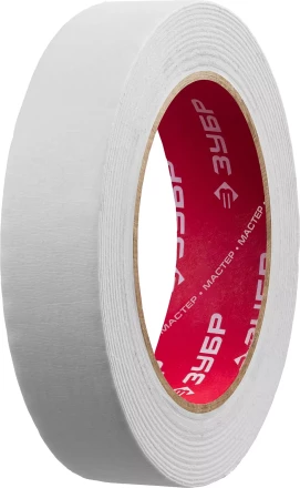 Малярная лента ЗУБР, креповая, 25мм х 50м 12115-25 купить в Ноябрьске
