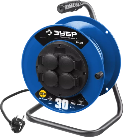 Профессиональные удлинители на пластиковой катушке ПВС 315 силовые серия ПРОФЕССИОНАЛ купить в Ноябрьске