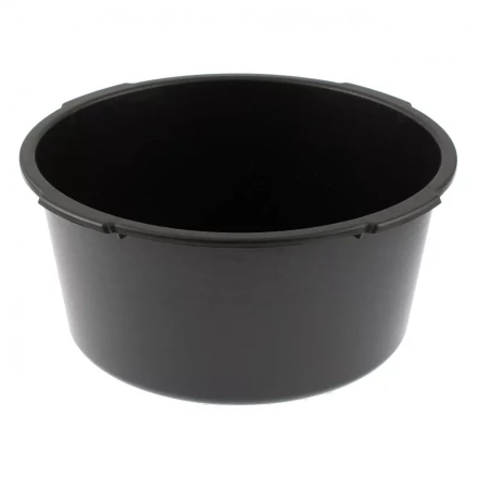 Таз круглый строительный черный 16 л Россия Сибртех 81454 купить в Ноябрьске