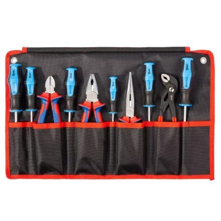 Набор слесарно-монтажного инструмента КВТ НИС-06, 10 предметов (92068) купить в Ноябрьске