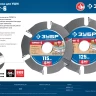 ЗУБР Термит-6, 115 х 22.2 мм, 6 резцов, для УШМ, усиленный, пильный диск по дереву, Профессионал (36858-115) купить в Ноябрьске