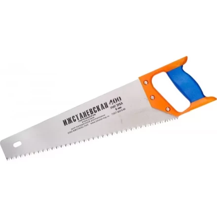 Ножовка &quot;ИЖ&quot; &quot;ПРЕМИУМ&quot; по дереву с двухкомпонентной пластиковой рукояткой, шаг 5мм, 400мм 1520-40-05_z01 купить в Ноябрьске