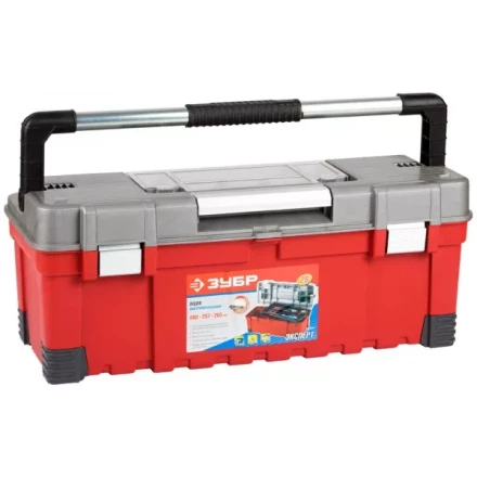 Ящик ЗУБР &quot;ЭКСПЕРТ&quot; пластмассовый для инструмента, 26&quot; 38135-26 купить в Ноябрьске