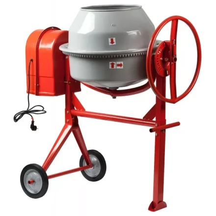 Бетоносмеситель ЗУБР электрический, чугунный венец, 120л, 375Вт ЗБСЭ-120 купить в Ноябрьске