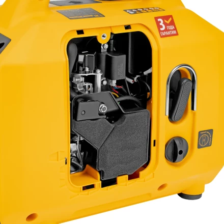 Генератор инверторный GS-1100iS, 1,1 кВт, 230 В, закрытый корпус, ручной старт// DENZEL 94718 купить в Ноябрьске