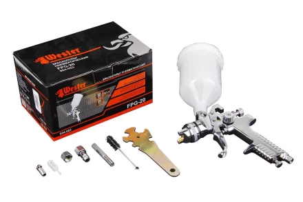 Краскопульт пневматический WESTER FPG-20  профи купить в Ноябрьске