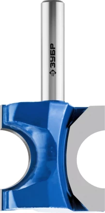 ЗУБР 34.9 x 35 мм, радиус 9.5 мм, фреза полустержневая, Профессионал (28723-34.9) купить в Ноябрьске