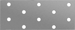 ЗУБР ПС-2.0, 40 x 100 x 2 мм, цинк, соединительная пластина (310256-040-100)