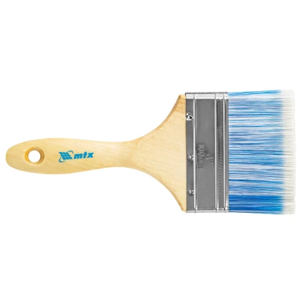 Кисть плоская &quot;Евро&quot; 4&quot;, искусственная щетина, деревянная ручка MTX 83074 купить в Ноябрьске