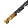 Сверло по металлу, 5,5 мм, HSS-Tin, Golden Tip, 10 шт. Denzel 717214 купить в Ноябрьске