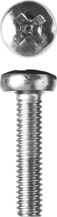Винт ЗУБР &quot;МАСТЕР&quot; DIN 7985, класс прочности 4.8, оцинкованный, M4x16мм, 5кг 303150-04-016 купить в Ноябрьске
