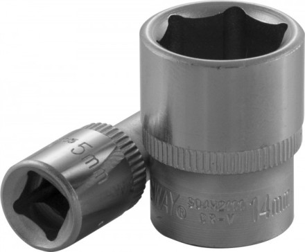 Головка торцевая шестигранная 1/4&quot; М4,5 S04H21045 Jonnesway 47989 купить в Ноябрьске